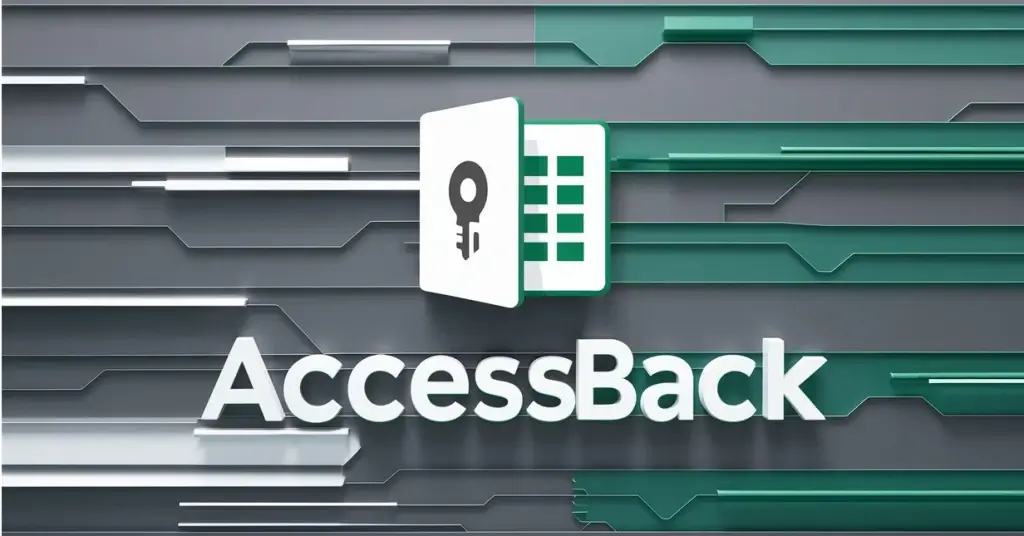 Логотип ВерниДоступ с иконкой таблицы Excel и ключом