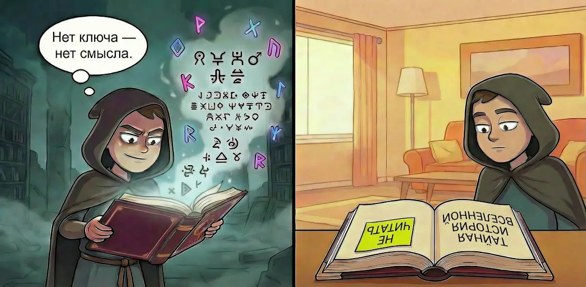 Наглядная разница между криптографией в Excel и защитой от случайных изменений