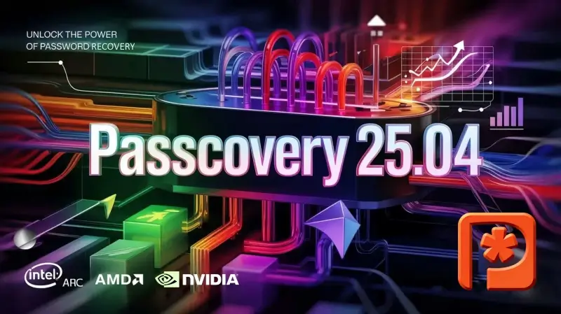 Обновление Пасковери 25.04 с GPU ускорением для восстановления паролей от апреля 2025 года